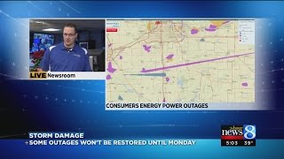 Consumers Energy power outage update: 5 p.m., 122415