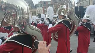 Parade du Tattoo fête du Bouffon St-Quentin 2024