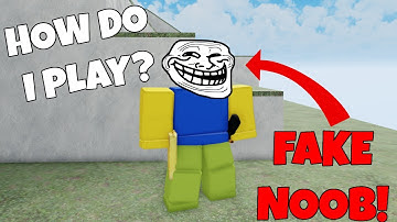 I Pretended to be a NOOB in Murderers VS Sheriffs Duels...