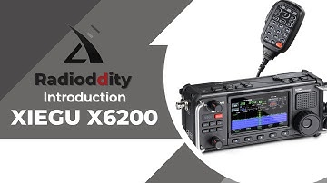 Xiegu X6200 HF Transceiver | 8W | Full Mode Full Band | RF Direct Sampling | Replaceable Battery