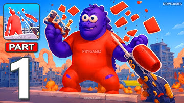 Shoot Giants: Hunting Bigfoot - Gameplay Walkthrough Part 1 - City Sniper Giant Wanted (Android, iOS