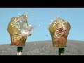 What being shot by a 50 BMG will do to You AND Your Friend in Slow-Mo