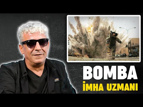 BOMBA İMHA UZMANI FİLMLERDEKİ BOMBA SAHNELERİNİ İZLİYOR!