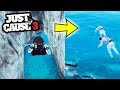 JUST CAUSE 3 - DO NOT FOLLOW THIS UNDER WATER CAVE! | SuperRebel