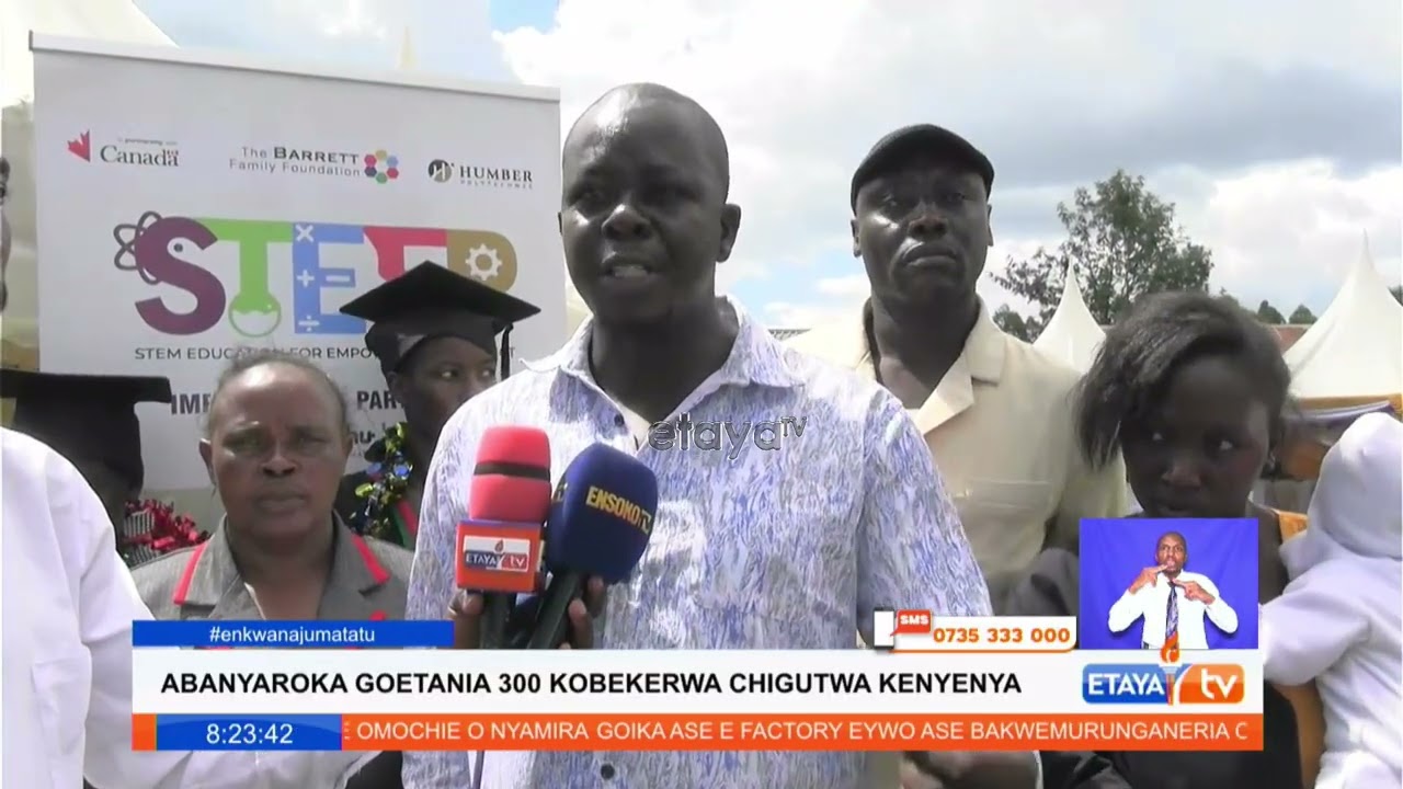 300 female students graduate from Kenyenya Training Centre as youths are urged to embrace skills