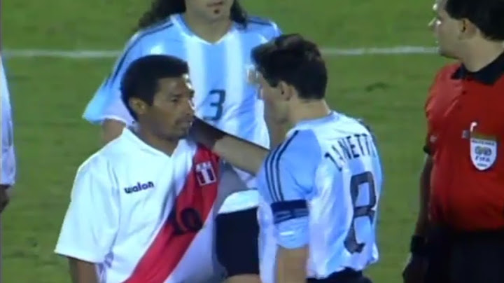 Perú 0-1 Argentina (Cuartos de final - Copa América 2004)