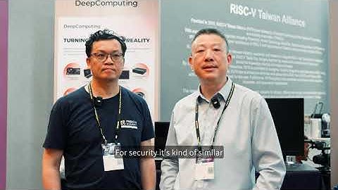 DeepComputing CEO Yuning Liang in Conversation with Lu Dai at COMPUTEX