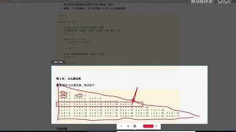 Python从入门到精通  230 129 九九乘法表 01 明确思路和步骤