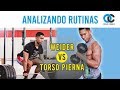 Wider vs torso pierna vs full body / ANALIZANDO RUTINAS