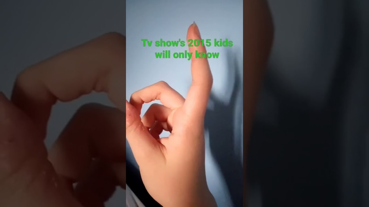 Only 2015 Kids Will Know
