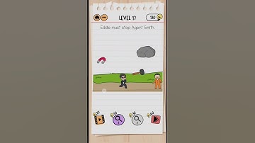 Brain Test 2 Eddie’s Revenge Level 17 / Eddie must step Agent Smith /