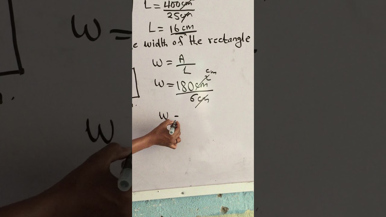 equation for rectangle area equation for rectangle area