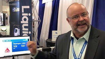 John Goodrich at AAAE with 550 Demo