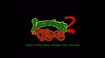 Amiga music: Lemmings 2 (outdoor tribe - real recording)