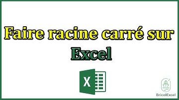 Comment faire racine carré sur excel