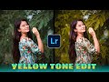 Yellow Tone Lightroom photo editing || Lightroom photo editing || lr editing