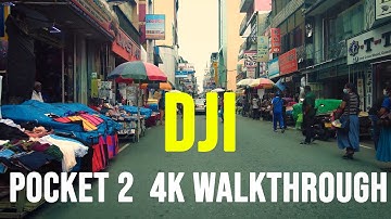 DJI Pocket 2 Tilt - Lock vs FPV | Walkthrough 4K | Colombo Sri Lanka