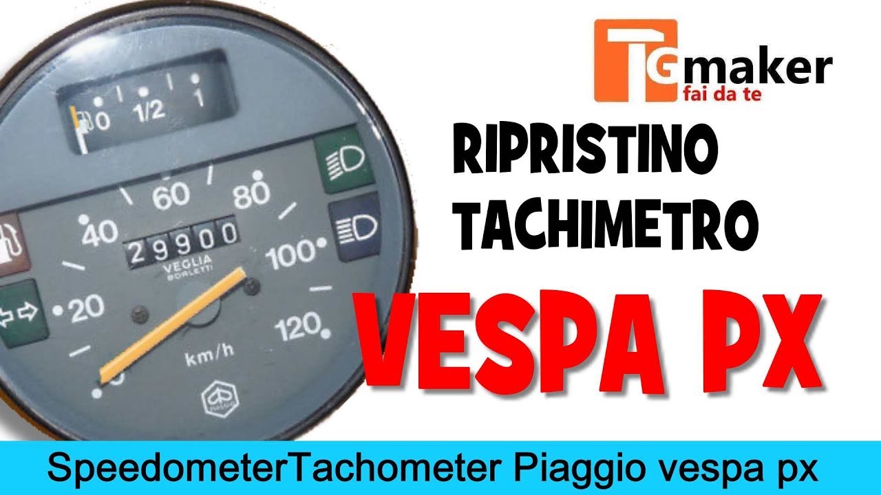 Câble de compteur de vitesse Type 1250 Piaggio Vespa PX E 125 150 200 | Pièces Scooter, Moto, Maxiscooter, Cyclo et Vélo