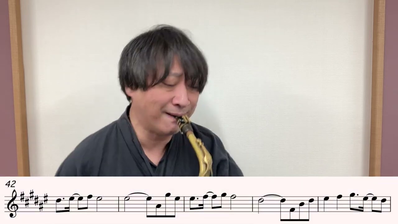 【楽譜つき🎷】「ロビンソン」をアルトサックスで演奏してみた！