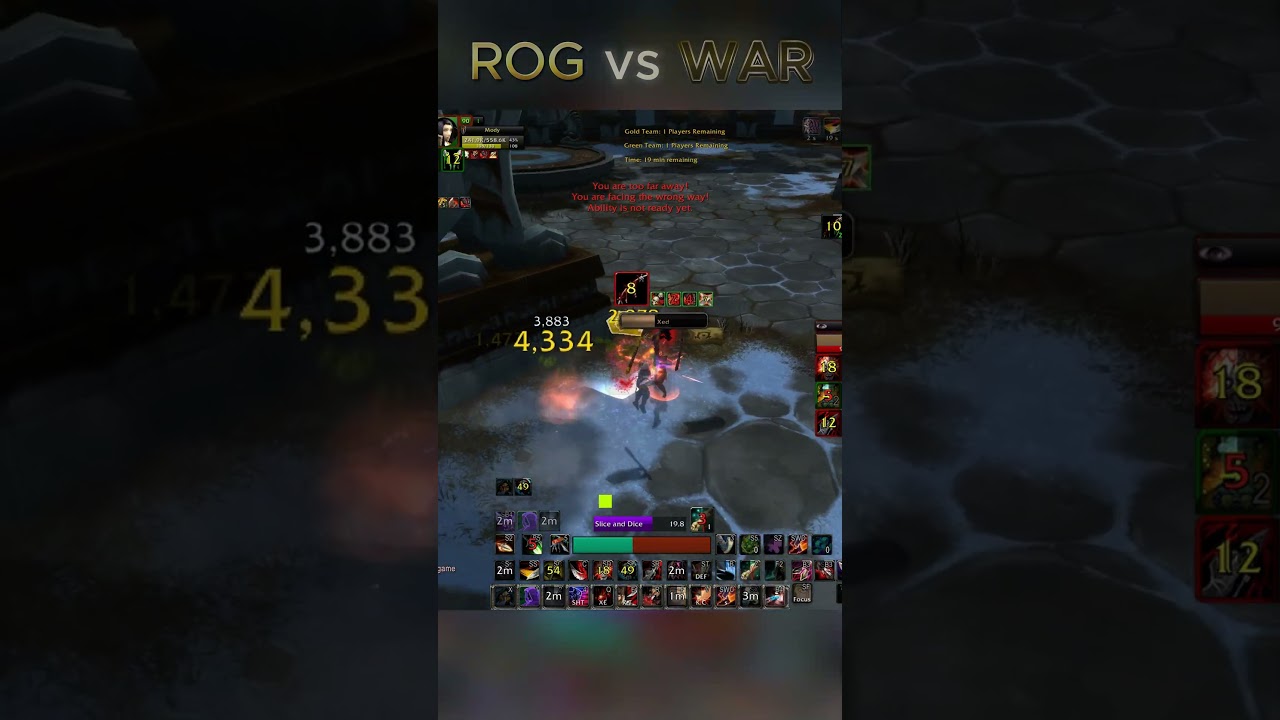 ROGUE vs WARRIOR 