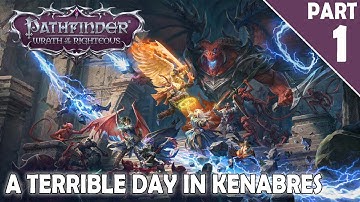 Pathfinder Creator Jason Bulmahn plays Wrath of the Righteous: Evil Playthrough Part 1