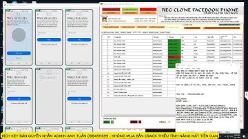 TOOL REG CLONE FACEBOOK SIÊU ĐỈNH CHẠY TRÊN ĐIỆN THOẠI KHÔNG CẦN ROOT - TOOL REG CLONE PHONE NO ROOT