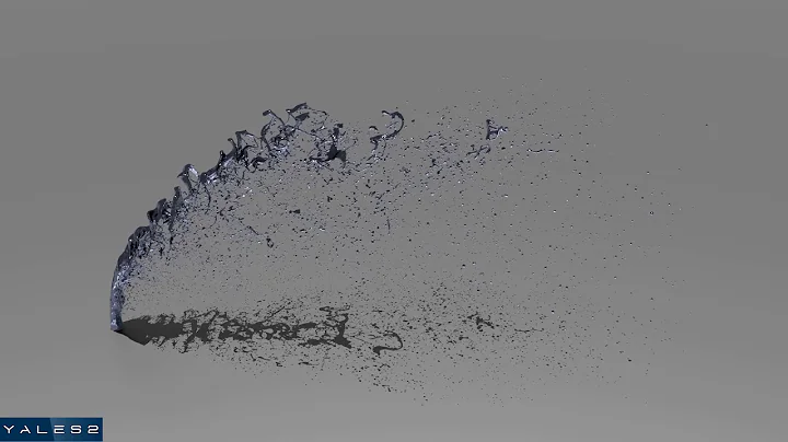 [YALES2] Primary atomization of a jet in cross flow