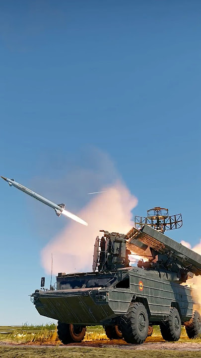 Powerful Missile Launch from Armored Vehicle in Action!