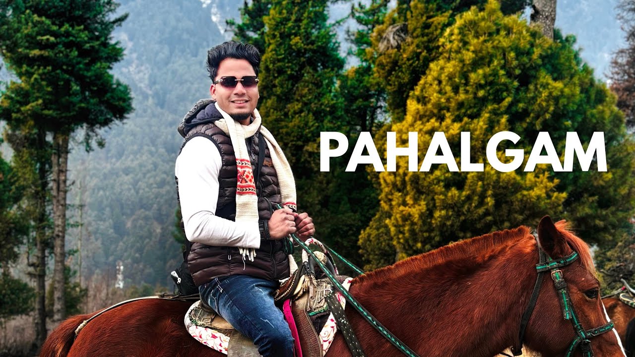 SRINAGAR TO PAHALGAM 🏔️❄️/ pahalgam tourist place | kashmir