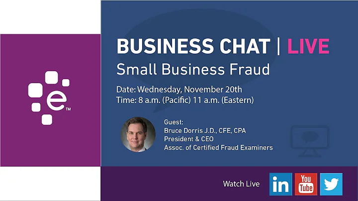 #fraudweek - Small Business Fraud with Bruce Dorris from ACFE