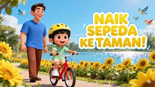 🎵 NAIK SEPEDA KE TAMAN - LAGU ANAK INDONESIA TERBARU 🎵 #laguanak #laguanakindonesia 