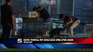 Exotic Tropical Pet World Reopens