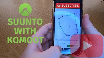 How to Komoot on Suunto