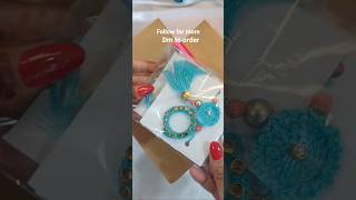 pack an order with me 🫰🏻🥰#shortsyoutube #gift #crochet #handmade #shots #explore #rakhi