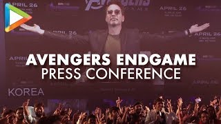 Avengers Endgame Live Video Conference in India with Robert Downey Jr
