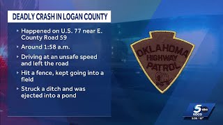 OHP: Oklahoma man killed in Logan County wreck