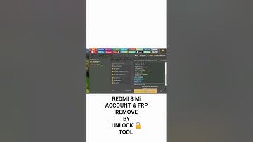REDMI 8 Mi ACCOUNT & FRP remove by UNLOCK 🔓 TOOL 1 click