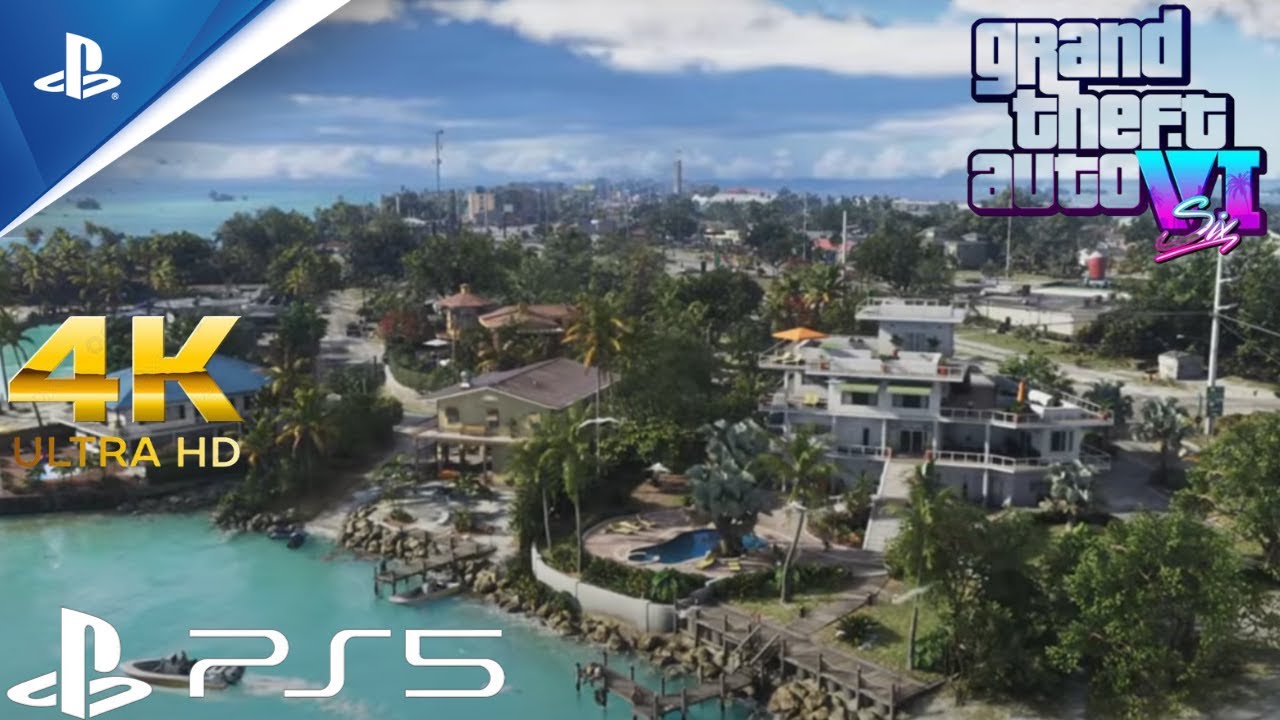 Grand Theft Auto 6 2026 Trailer PS5 No Commentary 4K YouTube 