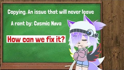 Copying. The problem, and how can we fix it?