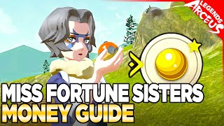 Miss Fortune Sisters Money Guide - Pokemon Legends Arceus