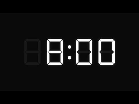 8 Minute Timer with Alarm – 480 Second Countdown