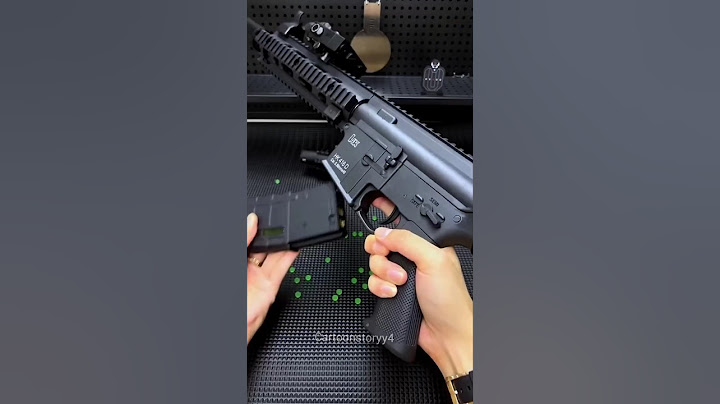 SLR PDW+Smoke Silencer.Who needs this for New Year's gift? #toys #gelblasters #airsoft