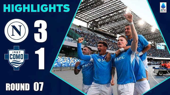 Napoli vs Como 3-1 Highlights Goals | Serie A 2024