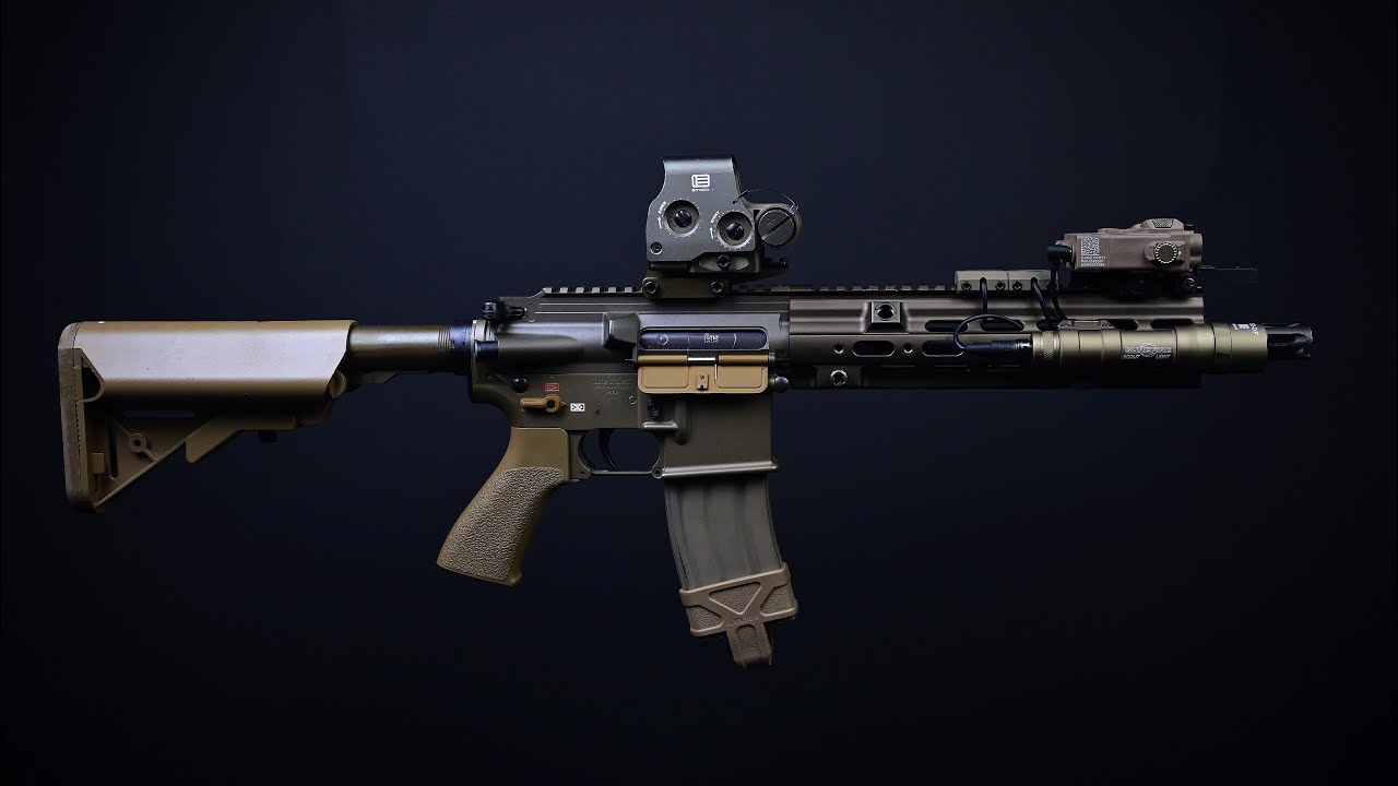 A Tokyo Marui HK416 Delta NGRS from another Planet 🌍