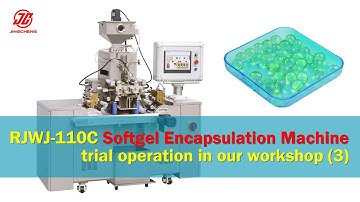 Softgel Encapsulation Machine|Softgel Machine|Soft Capsules|RJWJ-110C Softgel Encapsulation Machine
