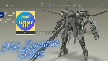 NIER: AUTOMATA - FLIGHT UNIT TYPE-S - PS4 DYNAMIC THEME 4K