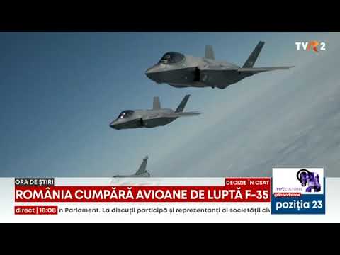 România cumpară avioane de luptă de ultimă generație - F-35