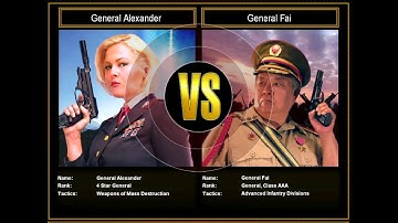 C&C ZH Shockwave GC Super Weapon vs Infantry | Hard