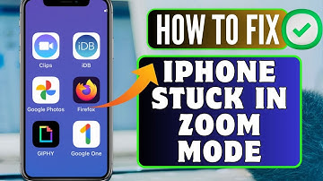 How To Fix iPhone Stuck In Zoom Mode (2024) | Exit ZOOM Mode On iPhone | Unzoom iPhone Screen
