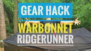 Gear Hack: Warbonnet Ridgerunner Hammock